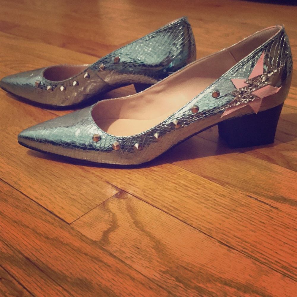 Cuplé pointed toe small heel shoes